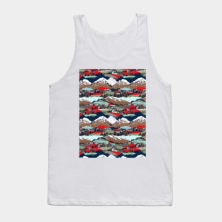 Swiss village folk art Tank Top